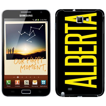   «Alberta»   Samsung Galaxy Note