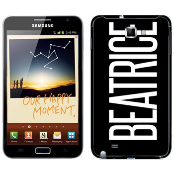   «Beatrice»   Samsung Galaxy Note