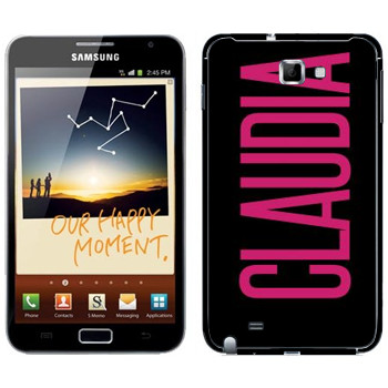   «Claudia»   Samsung Galaxy Note