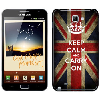   «Keep calm and carry on»   Samsung Galaxy Note