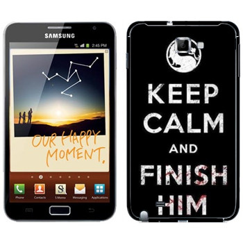   «Keep calm and Finish him Mortal Kombat»   Samsung Galaxy Note