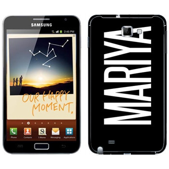   «Mariya»   Samsung Galaxy Note