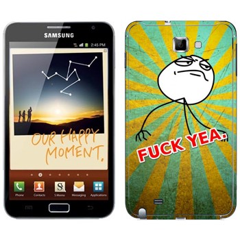   «Fuck yea»   Samsung Galaxy Note