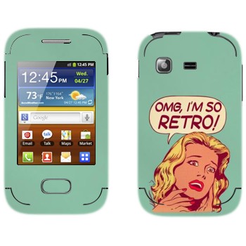   «OMG I'm So retro»   Samsung Galaxy Pocket/Pocket Duos