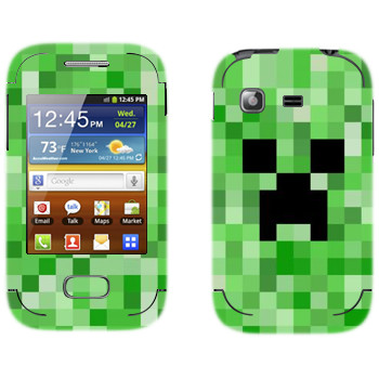   «Creeper face - Minecraft»   Samsung Galaxy Pocket/Pocket Duos
