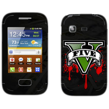   «GTA 5 - logo blood»   Samsung Galaxy Pocket/Pocket Duos