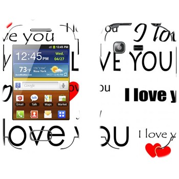   «I Love You -   »   Samsung Galaxy Pocket/Pocket Duos