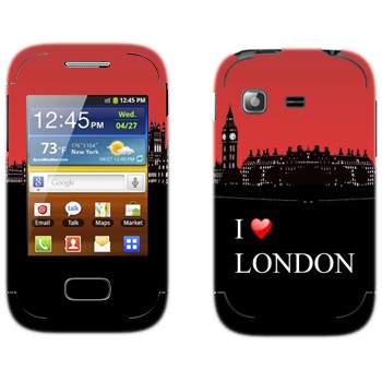   «I love London»   Samsung Galaxy Pocket/Pocket Duos