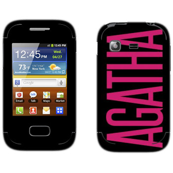   «Agatha»   Samsung Galaxy Pocket/Pocket Duos