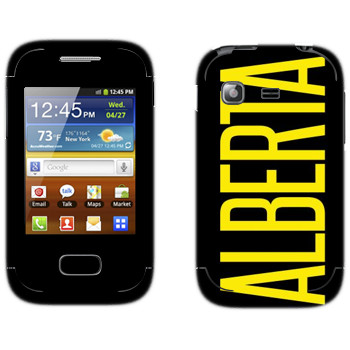   «Alberta»   Samsung Galaxy Pocket/Pocket Duos