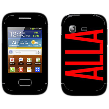   «Alla»   Samsung Galaxy Pocket/Pocket Duos