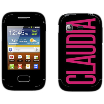   «Claudia»   Samsung Galaxy Pocket/Pocket Duos