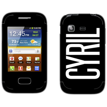   «Cyril»   Samsung Galaxy Pocket/Pocket Duos