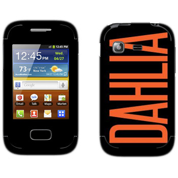   «Dahlia»   Samsung Galaxy Pocket/Pocket Duos