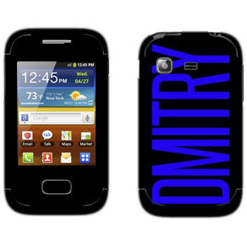   «Dmitry»   Samsung Galaxy Pocket/Pocket Duos