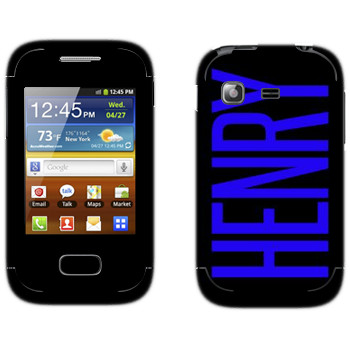   «Henry»   Samsung Galaxy Pocket/Pocket Duos