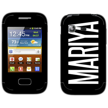   «Mariya»   Samsung Galaxy Pocket/Pocket Duos
