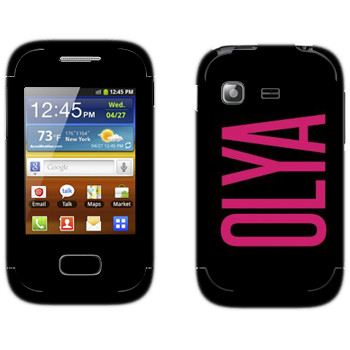   «Olya»   Samsung Galaxy Pocket/Pocket Duos
