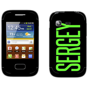   «Sergey»   Samsung Galaxy Pocket/Pocket Duos