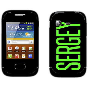   «Sergey»   Samsung Galaxy Pocket/Pocket Duos