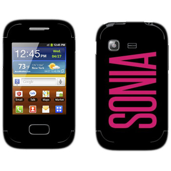   «Sonia»   Samsung Galaxy Pocket/Pocket Duos