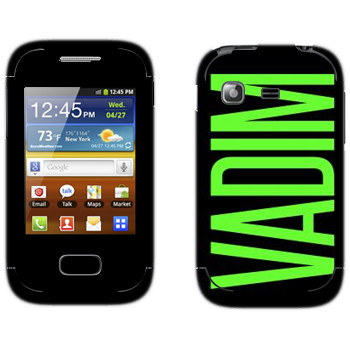   «Vadim»   Samsung Galaxy Pocket/Pocket Duos