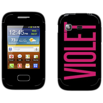   «Violet»   Samsung Galaxy Pocket/Pocket Duos