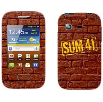   «- Sum 41»   Samsung Galaxy Pocket/Pocket Duos