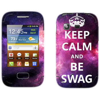  «Keep Calm and be SWAG»   Samsung Galaxy Pocket/Pocket Duos