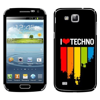   «I love techno»   Samsung Galaxy Premier