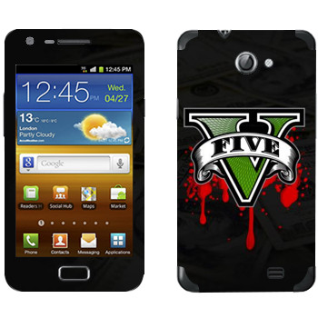   «GTA 5 - logo blood»   Samsung Galaxy R