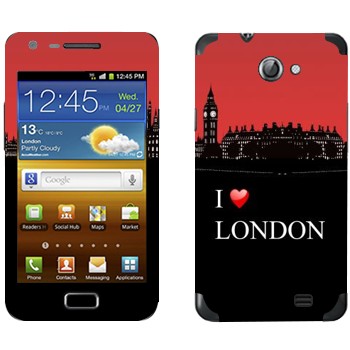   «I love London»   Samsung Galaxy R