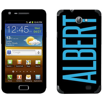   «Albert»   Samsung Galaxy R