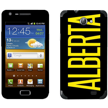   «Alberta»   Samsung Galaxy R