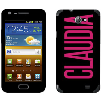   «Claudia»   Samsung Galaxy R