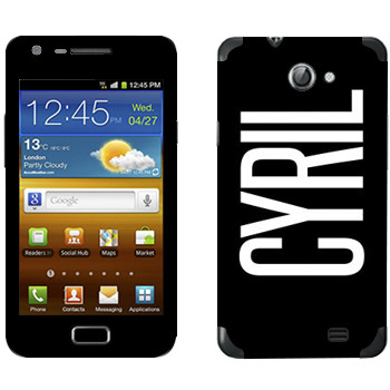   «Cyril»   Samsung Galaxy R