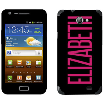   «Elizabeth»   Samsung Galaxy R