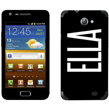   «Ella»   Samsung Galaxy R