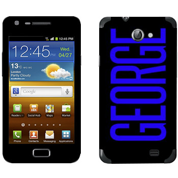   «George»   Samsung Galaxy R