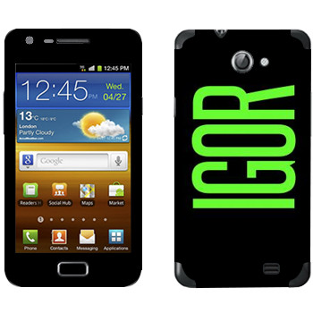   «Igor»   Samsung Galaxy R