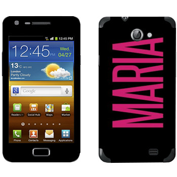   «Maria»   Samsung Galaxy R