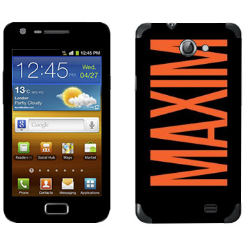   «Maxim»   Samsung Galaxy R
