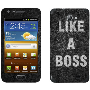   « Like A Boss»   Samsung Galaxy R