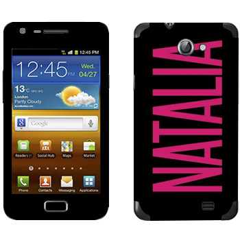   «Natalia»   Samsung Galaxy R