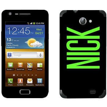   «Nick»   Samsung Galaxy R