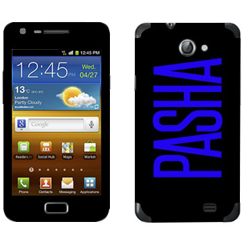   «Pasha»   Samsung Galaxy R