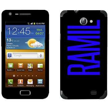   «Ramil»   Samsung Galaxy R
