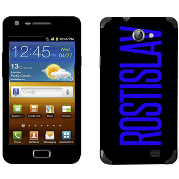   «Rostislav»   Samsung Galaxy R