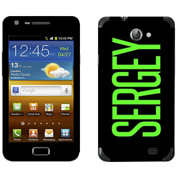   «Sergey»   Samsung Galaxy R
