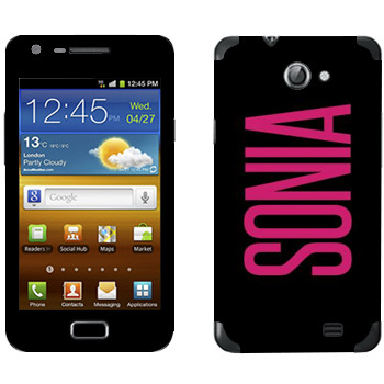   «Sonia»   Samsung Galaxy R